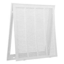VEVOR Return Air Filter Grille, Fits W20 x H20 Inch Duct Opening, Filter Not Included, Return Air Vent Cover for Wall, Powder-Coated Steel Return Air Grill Detachable Face/Door for 1 inch Filters