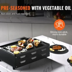 VEVOR Reversible Grill/Griddle, 9.7