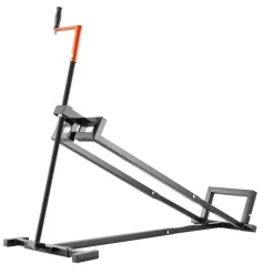 VEVOR Ride on Lawn Mower Lift Jack, 880 Lbs Weight Capacity, Telescopic Maintenance Jack with Crank Handle & Power Tool Handle, Foldable Lawn Tractor Lifter for Lawn Mowers and Garden Tractors, Black
