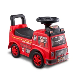 VEVOR Ride On Push Car for Toddlers, Ages 1-3, Ride Racer, Sit to Stand Toddler Ride On Toy, Classic Kids Ride On Car with Music Steering Wheel & Under Seat Storage, Ride On Toy for Boys Girls, Red