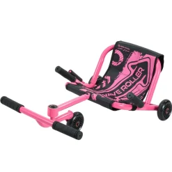 VEVOR Ride on Scooter 150 lbs Swing Side-to-Side for Amazing Riding Pink, for Ages 4+, Powered by Zig-Zag Motion, Ride on Toy with 3 Adjustable Length, Brake Lever, Hard Surface Indoor & Outdoor