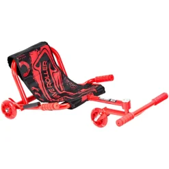 VEVOR Ride on Scooter, Load Capacity of 132 lbs, Swing Side-to-Side for Amazing Ride Powered by Zig-Zag Motion, Ride on Drifting Toy for Ages 4+, Rides on Any Hard Surface for Indoor & Outdoor, Red