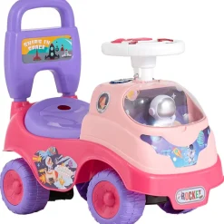 VEVOR Ride On Toddler Push Car, Push Car for Toddler 19 to 36 Months, Kids Ride On Toy with Horn & Music, 48.5 lbs Load Capacity, Under-seat Storage, Foot-to-Floor Walker for Toddlers Boys Girls