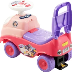 VEVOR Ride On Toddler Push Car, Push Car for Toddler 19 to 36 Months, Kids Ride On Toy with Horn & Music, 48.5 lbs Load Capacity, Under-seat Storage, Foot-to-Floor Walker for Toddlers Boys Girls, Pink