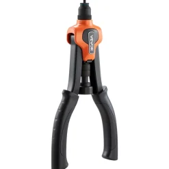 VEVOR Rivet Nut Tool Kit, 14-Inch Two-Handed Rivnut Tool Kit, with 7 Mandrels and 70 Nuts, Metric and SAE Size M6, M8, M10, 10-24, 1/4-20, 5/16-18, 3/8-16 UNC, with a Carrying Case, for Home, Auto