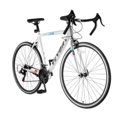 VEVOR Road Bike, 700C Wheels Racing Bike, SHIMANO 21 Speeds Drivetrain City Commuter Road Bicycle, Urban Adult Sport Bicycle with Carbon Steel Frame, Drop Bar, Caliper Brake, for Men and Women