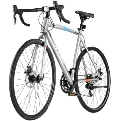 VEVOR Road Bike, 700C Wheels Racing Bike, L-TWOO 14 Speeds Drivetrain City Commuter Road Bicycle, Urban Adult Sport Bike with Lightweight Aluminum Alloy Frame, Drop Bar, Disc Brake, for Men Women