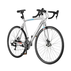 VEVOR Road Bike, 700C Wheels Racing Bike, L-TWOO 14 Speeds Drivetrain City Commuter Road Bicycle, Urban Adult Sport Bike with Lightweight Aluminum Alloy Frame, Drop Bar, Disc Brake, for Men Women