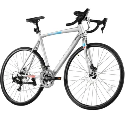VEVOR Road Bike, 700C Wheels Racing Bike, L-TWOO 14 Speeds Drivetrain City Commuter Road Bicycle, Urban Adult Sport Bike with Lightweight Aluminum Alloy Frame, Drop Bar, Disc Brake, for Men Women