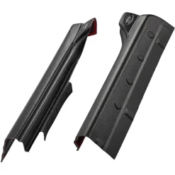 VEVOR Rocker Panel Guard, 4-Piece Set Compatible with 2014-2018 Chevrolet Silverado 1500 Extended Cab, Replacement for 14068 Trail Armor Side Skirts Extension Body Kit, Driver Side, 3M Adhesive, Black