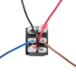 VEVOR Rocker Switch, 6 Pin Momentary DPDT Rocker Switch, 3-Position (ON)-Off-(ON) Polarity Reversing Switch AC 250V/16A 125V/ 20A for Auto Car Boat Household Appliances