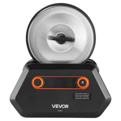 VEVOR Rock Tumbler Kit, 3 lbs Rock Polishing Kit, 4 Speed Settings 9-Day Polishing Timer Stone Polishing Kit, Rock Polisher with Rough Gemstones and Polishing Grits, Rock Polisher for Adults Kids