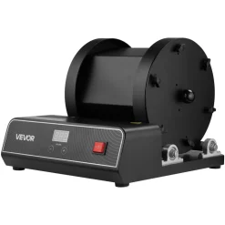 VEVOR Rock Tumbler Kit, 17 lbs Rock Polishing Kit, 2-Speed Stone Polishing Kit with 240-Hour Polishing Timer, Rock Polisher with Belt-Driven Brushless Motor, Rock Polisher for Adults and Kids