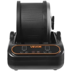VEVOR Rock Tumbler, 3 lb Rock Polishing Machine, Rocks Tumbling Kit with 4-Speed Adjustment, 1–9 Day Timer, PC Sound Reduction Cover & TPU Drum, Direct Drive Motor Rocks Polishing, Quiet Operation