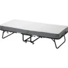 VEVOR Rollaway Bed, 31 in x 75 in Folding Bed with 5 in Mattress, Twin Size Foldable Bed with Sturdy Metal Frame & Memory Foam Mattress, Portable Twin Roll Away Bed with Mattress, for Adults, Guest