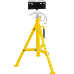 VEVOR Roller Pipe Stand for 1/8 in -12 in Pipes, 2500Lbs Capacity Pipe Stands with Adjustable Height 32