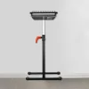 VEVOR Roller Stand, 300 lb Load Capacity, 26.8-42.5 in Adjustable Height, Folding Heavy Duty with 11.5 inch Polished Multi-directional Roller Head, for Table Saw Outfeed Woodworking Extension Support