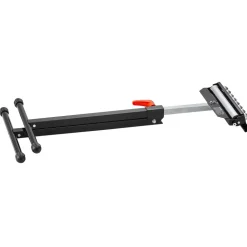 VEVOR Roller Stand, 300 lb Load Capacity, 26.8-42.5 in Adjustable Height, Folding Heavy Duty with 11.5 inch Polished Multi-directional Roller Head, for Table Saw Outfeed Woodworking Extension Support