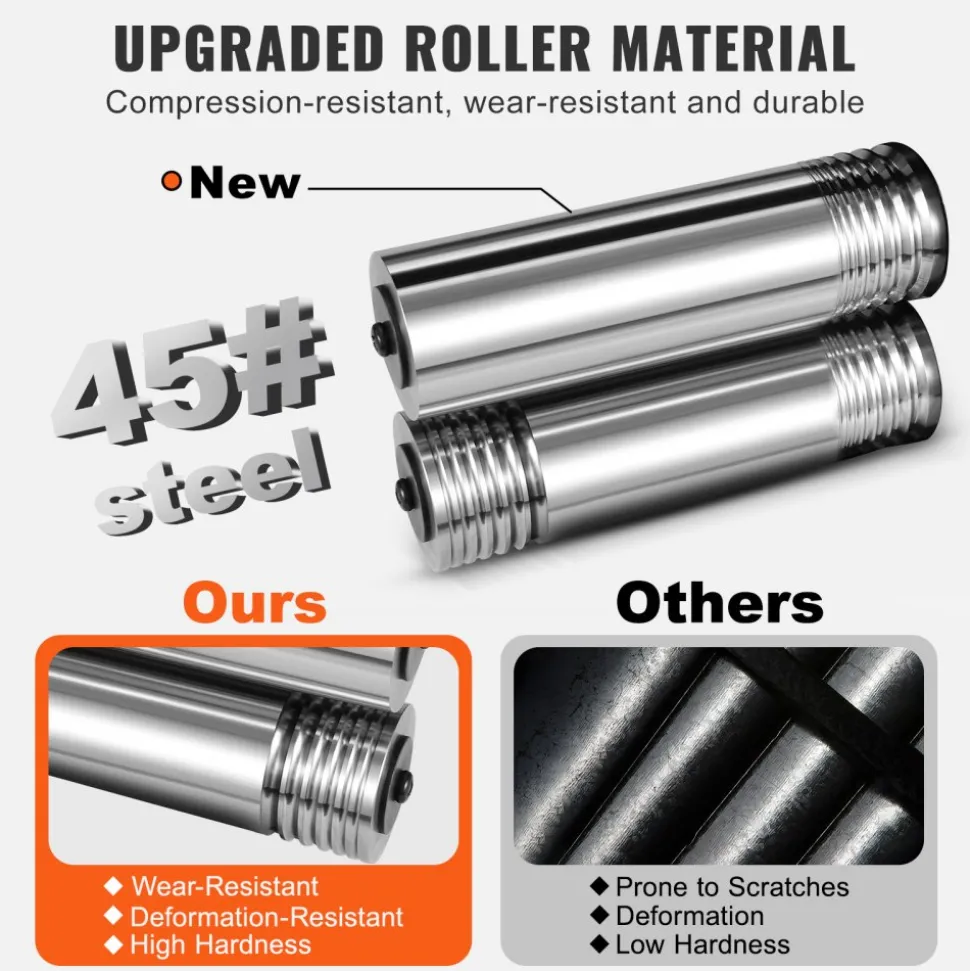 VEVOR Rolling Mill, 3"/76 mm Jewelry Rolling Mill Machine, 1: 2 Gear Ratio, 3-in-1 Multi-function Rolling Mill, 0.1-7mm Press Thickness for Metal Jewelry Making Sheet Square Wire Semicircle Pattern