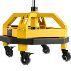 VEVOR Rolling Shop Stool with Wheels, 19.7