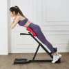 VEVOR Roman Chair Hyperextension Bench, 300 lbs Adjustable Extension Machine, Multi-Function Exercise Equipment for Glute, Hamstring, Lower Back, and Ab Workout, Fitness Weight Bench for Home Gym