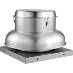 VEVOR Roof Exhaust Fan, Attic Vent Fan with High-Power Motor, 21 inch Fan Base Heavy-Duty Aluminum Alloy, Speed Control Adjustable Airflow 900/1500 CFM, Compact for Garage,Kitchen,Bathroom, Silver