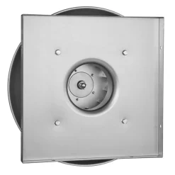 VEVOR Roof Exhaust Fan, Attic Vent Fan with High-Power Motor, 21 inch Fan Base Heavy-Duty Aluminum Alloy, Speed Control Adjustable Airflow 900/1500 CFM, Compact for Garage,Kitchen,Bathroom, Silver