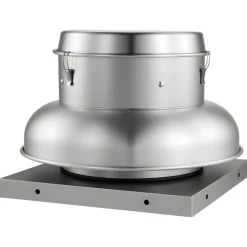 VEVOR Roof Exhaust Fan, Attic Vent Fan with High-Power Motor, 21 inch Fan Base Heavy-Duty Aluminum Alloy, Speed Control Adjustable Airflow 900/1500 CFM, Compact for Garage,Kitchen,Bathroom, Silver