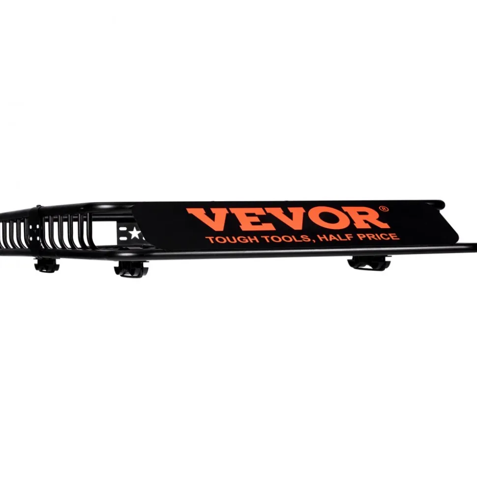 VEVOR Roof Rack Cargo Basket, 46" x 36" x 4.5" Rooftop Cargo Carrier, Heavy-duty 200 LBS Capacity Universal Roof Rack Basket, Luggage Holder for SUV, Truck, Vehicle