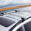 VEVOR Roof Rack Cross Bars, Aluminum Roof Rack Crossbars, Fit Raised Side Rail with Gap, 200 lbs Load Capacity, Adjustable Crossbars with Locks, for SUVs, Sedans, and Vans
