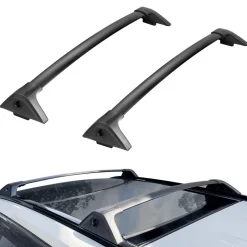 VEVOR Roof Rack Cross Bars, Compatible with 2011-2021 Jeep Grand Cherokee with Grooved Side Rails, 200lbs Load Capacity, Aluminum Crossbars with Locks, for Rooftop Cargo Carrier Bag Luggage Kayak Bike
