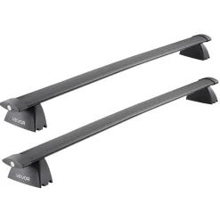 VEVOR Roof Rack Cross Bars, Fits Jeep Grand Cherokee 2011-2021 (With Grooved Side Rails), 200 LBS Capacity, Lockable Heavy Duty Aluminum Crossbar Racks Roof Rail Rooftop Luggage Canoe