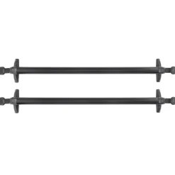 VEVOR Roof Rack Cross Bars, Universal Fit for Naked Roofs Without Raised Rails/Flush Rail/Black Moldings, 165 LBS Capacity, Lockable Heavy Duty Aluminum Crossbar Racks Roof Rail Rooftop Luggage Canoe