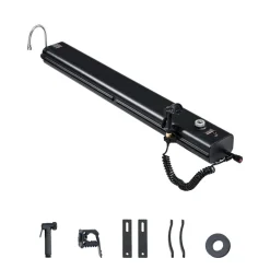 VEVOR Roof Rack Water Tank, 7 Gal, Multi-Dispensing Outdoor Tank with 2 Splash-Guard Panels & T-slot, High-Capacity Aluminum Tank with Pressurization Port, Fit for Trunks, Roll Bars, Crossbars