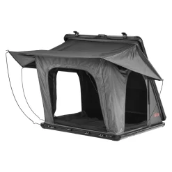 VEVOR Rooftop Tent Hard Shell, Naturnest Rooftop Tent Hardshell for 2-3 Person, Hard Shell Roof Top Tent with Telescopic Ladder Thick Mattress, Waterproof Windproof for Jeep SUV Van Pickup Truck