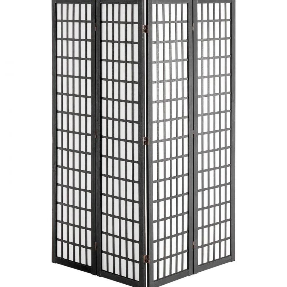 VEVOR Room Divider, 4 Panel Japanese Room Divider, Wood Folding Privacy Screen Indoor, Japanese Partition Dividers Portable Decoration Screens, for Room Separation Home Office Restaurant & Bedroom