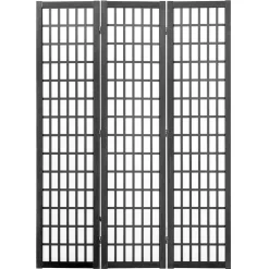 VEVOR Room Divider, 4 Panel Japanese Room Divider Screen, Wood Folding Privacy Screen Indoor, Japanese Partition Portable Decoration Dividers, for Room Separation Home Office Restaurant & Bedroom