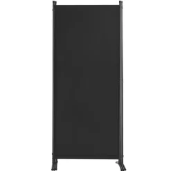 VEVOR Room Divider, 3 Panel Room Dividers and Folding Privacy Screens, Fabric Partition Room Dividers for Office, Bedroom, Dining Room, Study, Freestanding, Black