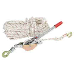 VEVOR Rope Puller, 3/4 Ton (1,653 lbs) Pulling Capacity, with 100' of 0.6
