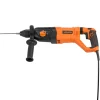 VEVOR Rotary Hammer Drill, 1-1/8 in SDS-Plus Electric Corded Heavy Duty Rotary Hammer, 4 Functions, Including 3 Drill Bits, Flat Chisel, Pointed Chisel, and Carrying Case, for Concrete and Masonry