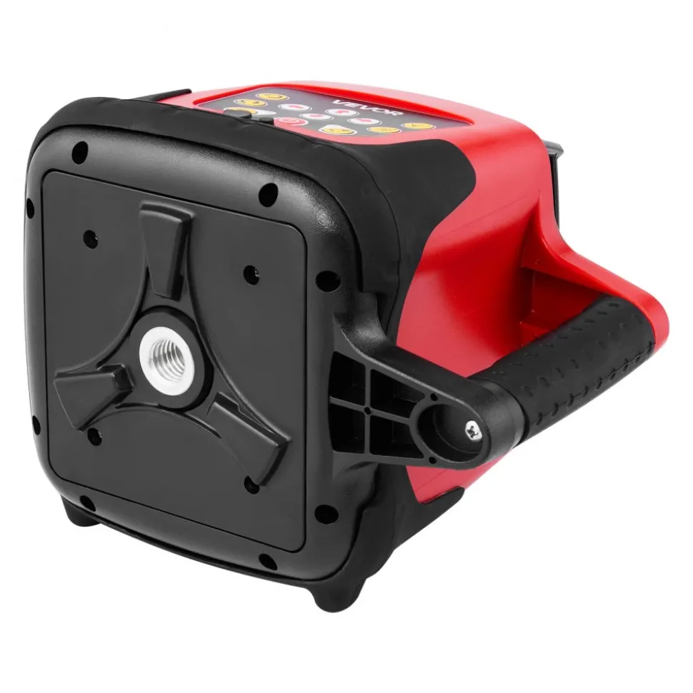 VEVOR Rotary Laser Level Kit, 1650ft 360-Degree Self Leveling Red Horizontal Laser Transit,with Tripod,Receiver,Remote Control, Scale,Toolcase, IP66 Waterproof, 0.80in/100ft Precision for Construction
