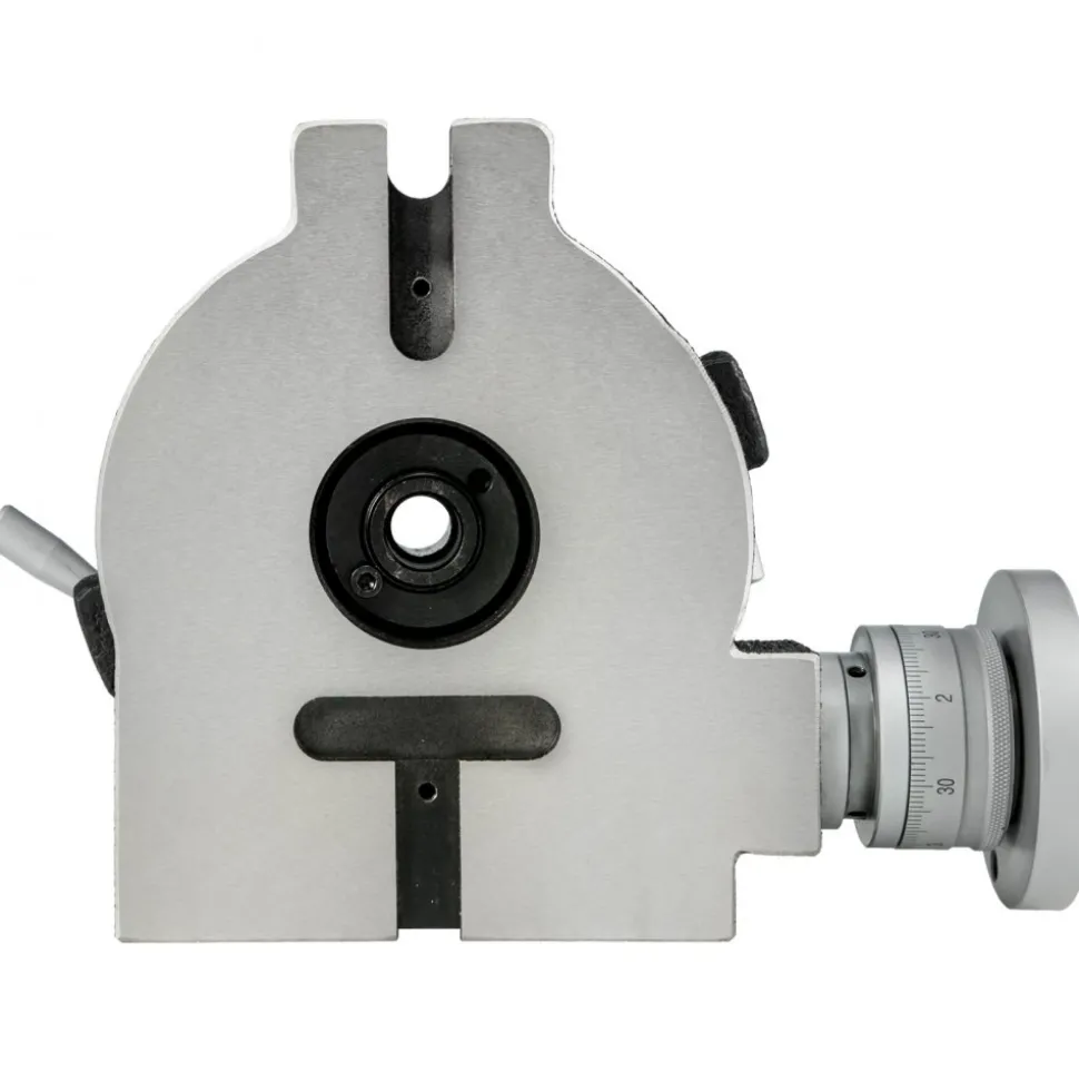 VEVOR Rotary Table 6inch(150mm) Horizontal Vertical Milling Table 2/5inch(10mm) 4-Slot Milling Rotary Table MT-2 Rotary Table for Milling with Indexing Plate Set for Precision Milling Drilling