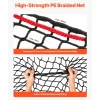 VEVOR Round Bale Hay Net, 4.92 x 4.92 x 4.92 ft, 1.5 inch Holes, PE Material, Knotless Design, with Zip Ties, Needle Shuttle, Repair Twine and Storage Bag, Slow Feeder Round Bale Net for Horses