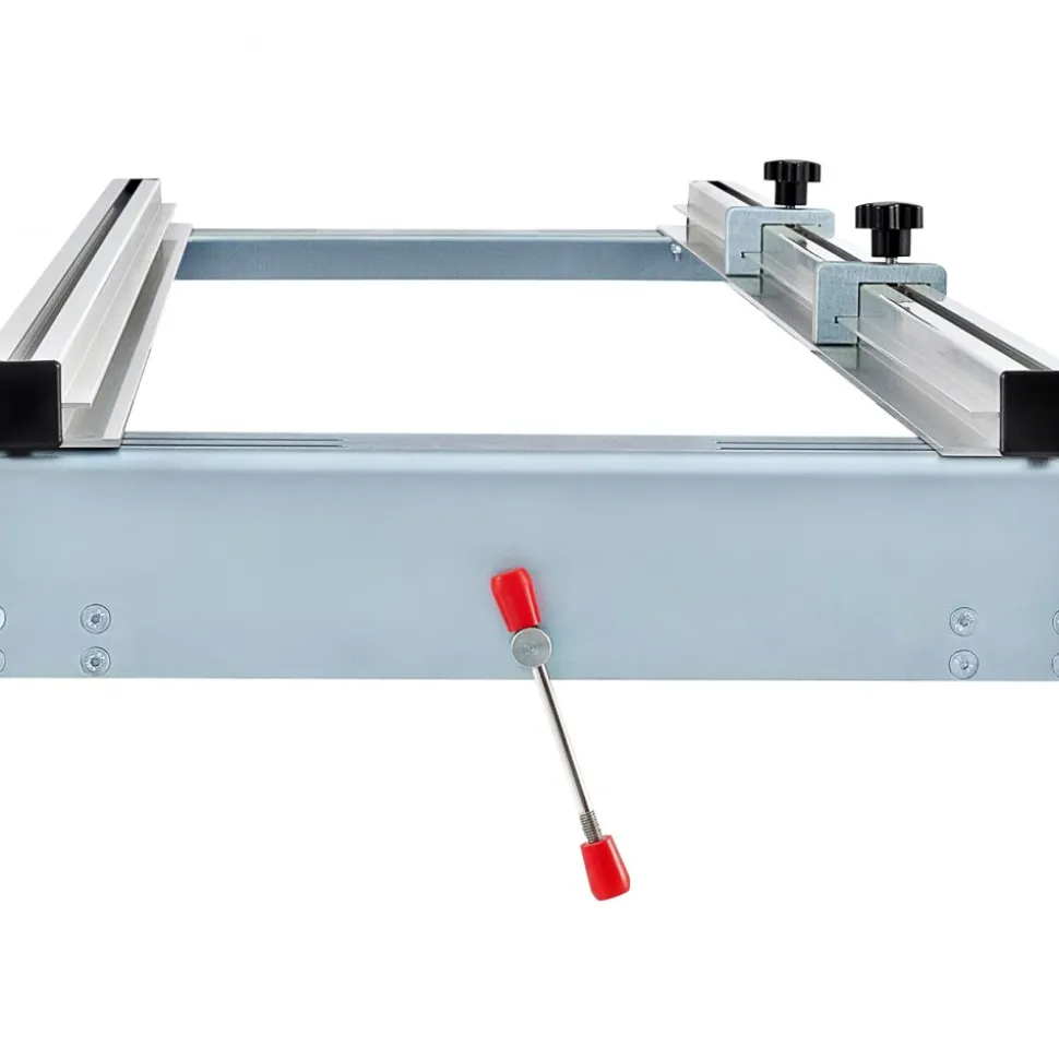 VEVOR Router Sled, 60 inches / 152.4cm Width, Slab Guide Jig for Woodworking with Locking Function, Portable and Easy to Adjust, Trimming Planing Machine for Wood Flattening, Home DIY