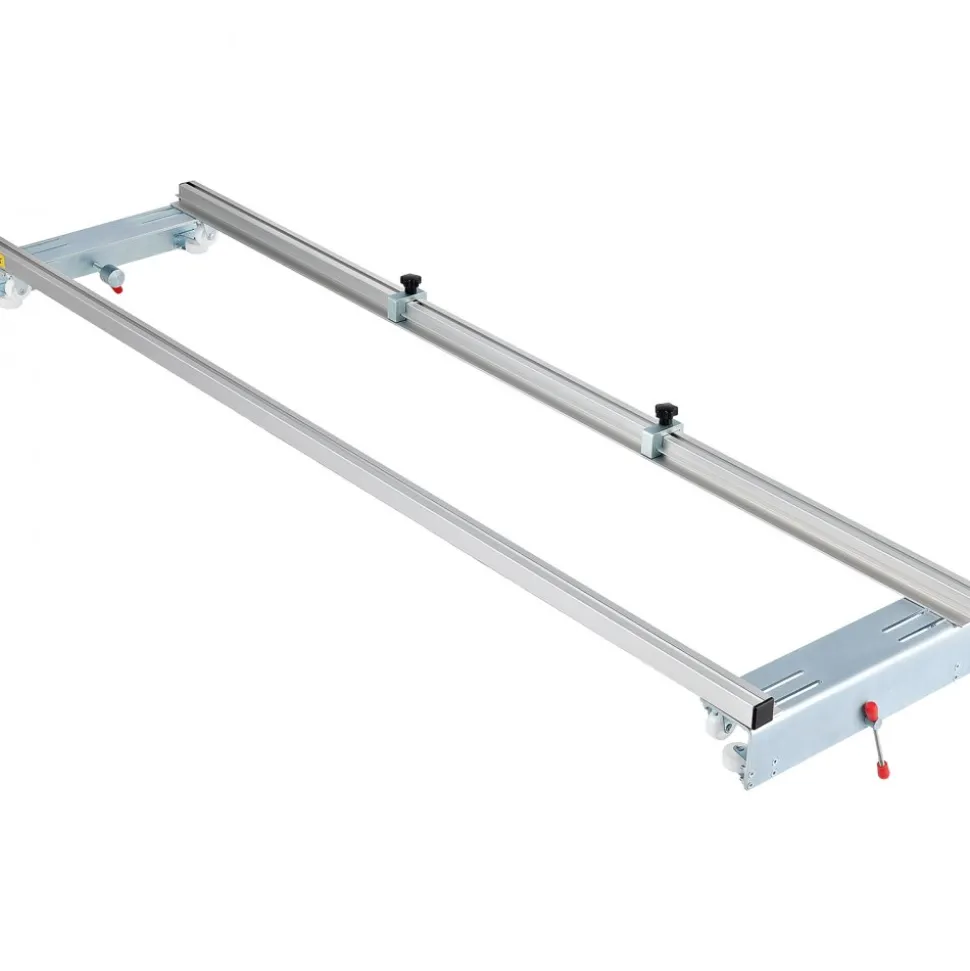 VEVOR Router Sled, 60 inches / 152.4cm Width, Slab Guide Jig for Woodworking with Locking Function, Portable and Easy to Adjust, Trimming Planing Machine for Wood Flattening, Home DIY