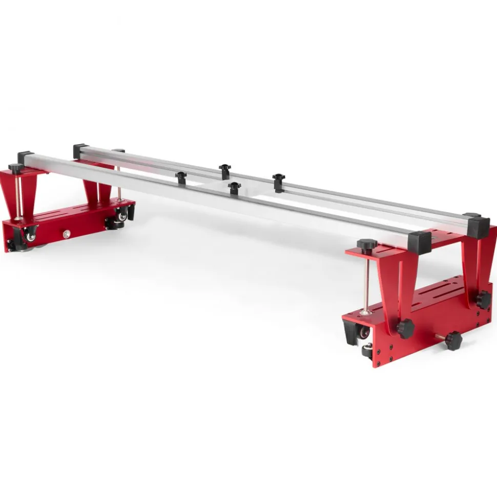 VEVOR Router Sled, 60 inches, Portable and Adjustable Slab Flattening Jig DIY Woodworking Router Sled for Flattening Slabs Wood Flattening Home DIY