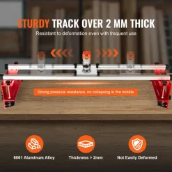 VEVOR Router Sled, 60 inches, Portable and Adjustable Slab Flattening Jig DIY Woodworking Router Sled for Flattening Slabs Wood Flattening Home DIY