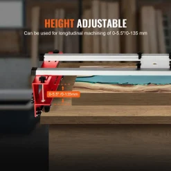 VEVOR Router Sled, 60 inches, Portable and Adjustable Slab Flattening Jig DIY Woodworking Router Sled for Flattening Slabs Wood Flattening Home DIY