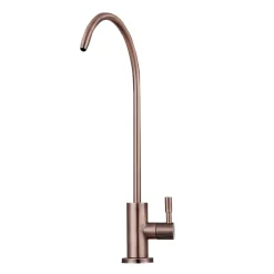 VEVOR Ro Water Faucet, Lead-Free Stainless Steel Faucet, Drinking Water Faucets with Solid Brass Valve, Anti-Rust & Durability Drinking Water Faucets For Kitchen, Bar Counter, Cafe, Antique Bronze