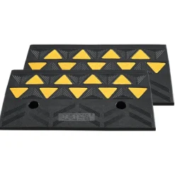VEVOR Rubber Curb Ramp 2 Pack, 4.3
